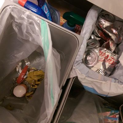 Müll / Abfall / Mülltrennung im Haushalt (Symbolfoto) © Roland Vidmar